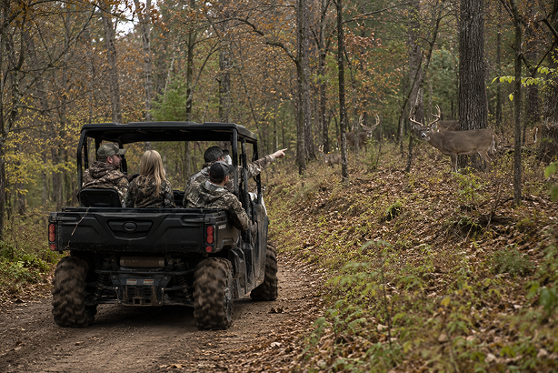 Young hunter on a miracle hunt
