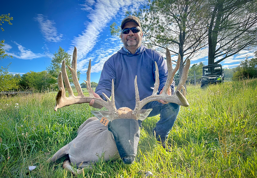 Young hunter on a miracle hunt