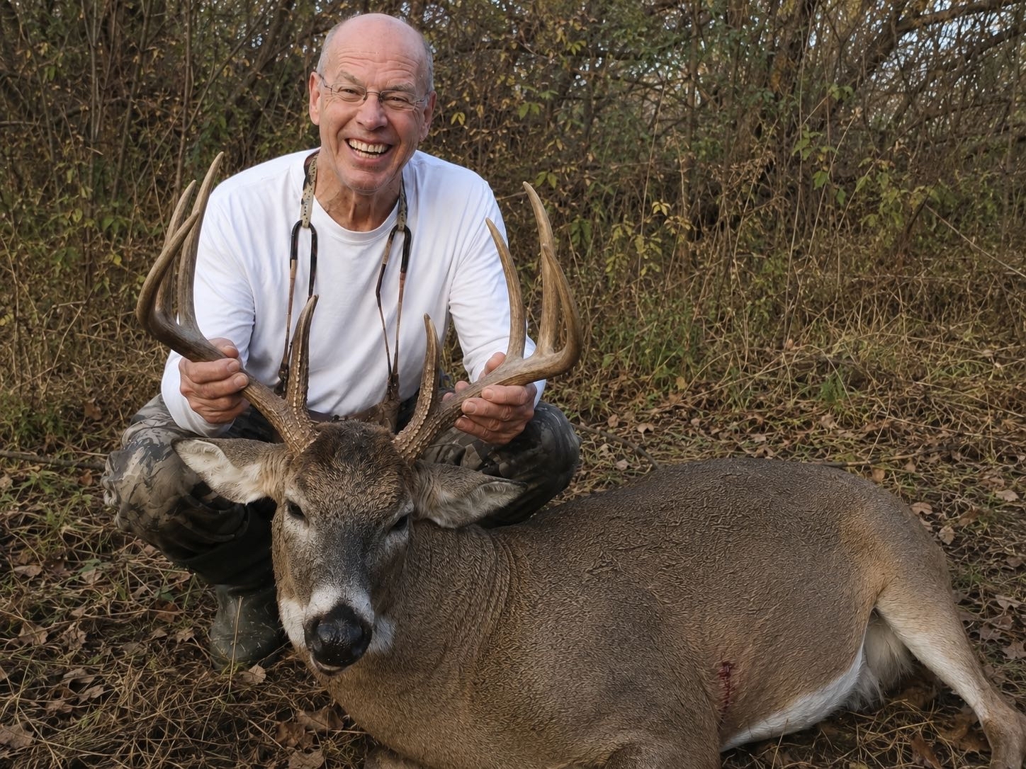 Young hunter on a miracle hunt