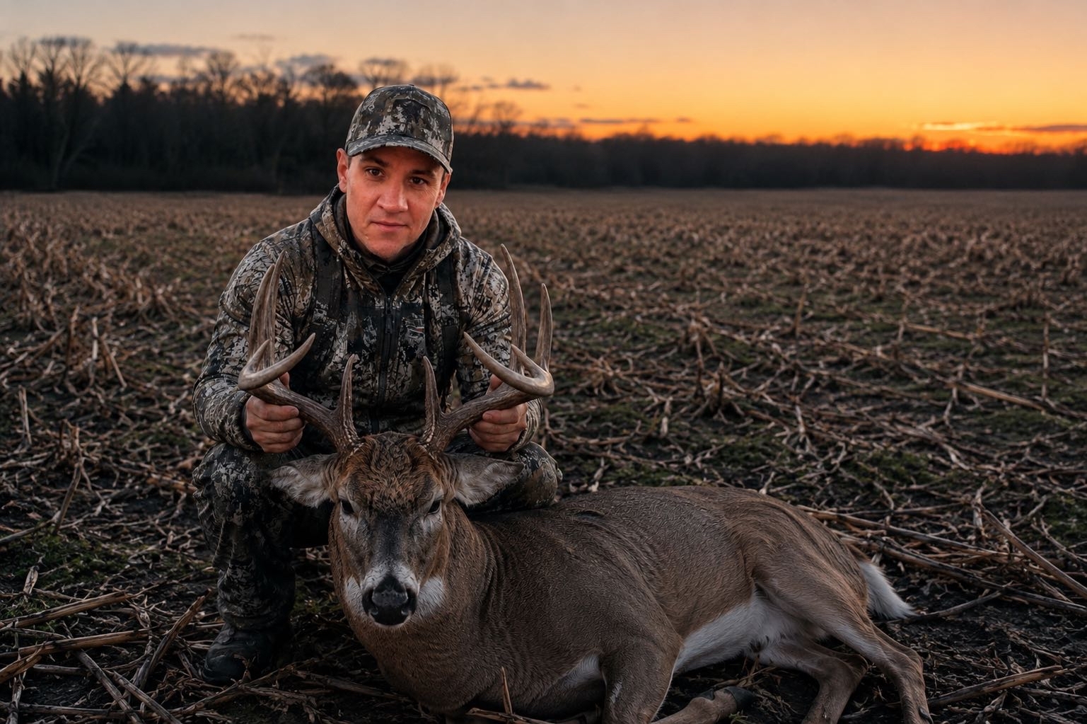 Young hunter on a miracle hunt