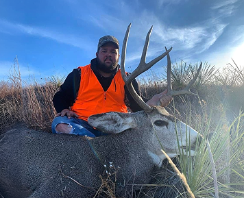 Young hunter on a miracle hunt