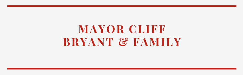 Mayor Cliff Bryant & Family
