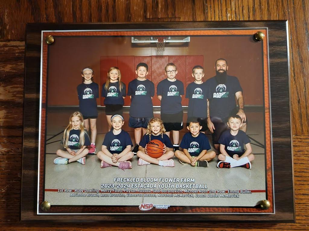 Business sponsor team plaque