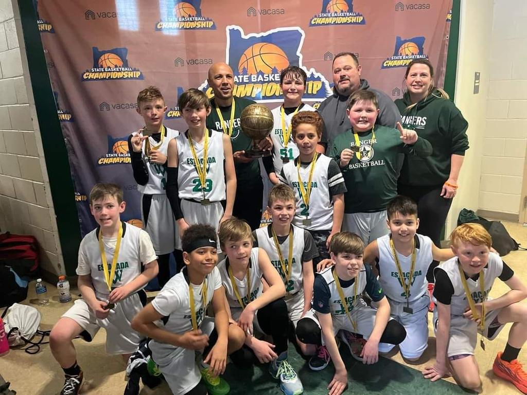 Estacada Rangers state champions team photo